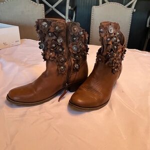 Women’s Sheridan Mia Ankle Booties with Flowers